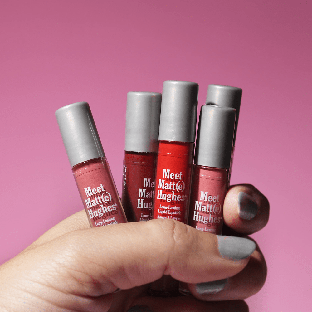 theBalm Meet Matte Hughes Set of 6 Mini Lipsticks Limited Edition - Vol2