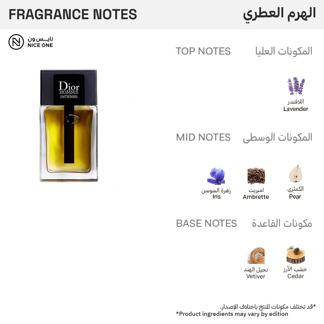 Dior Homme Intense For Men - Eau de Perfume