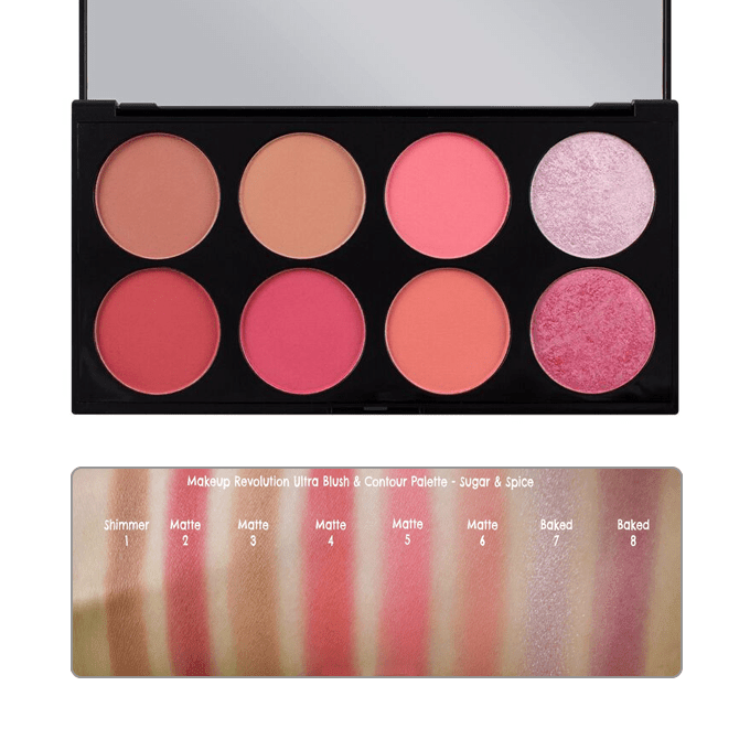 Revolution Ultra Blush Palette - Sugar and Spice