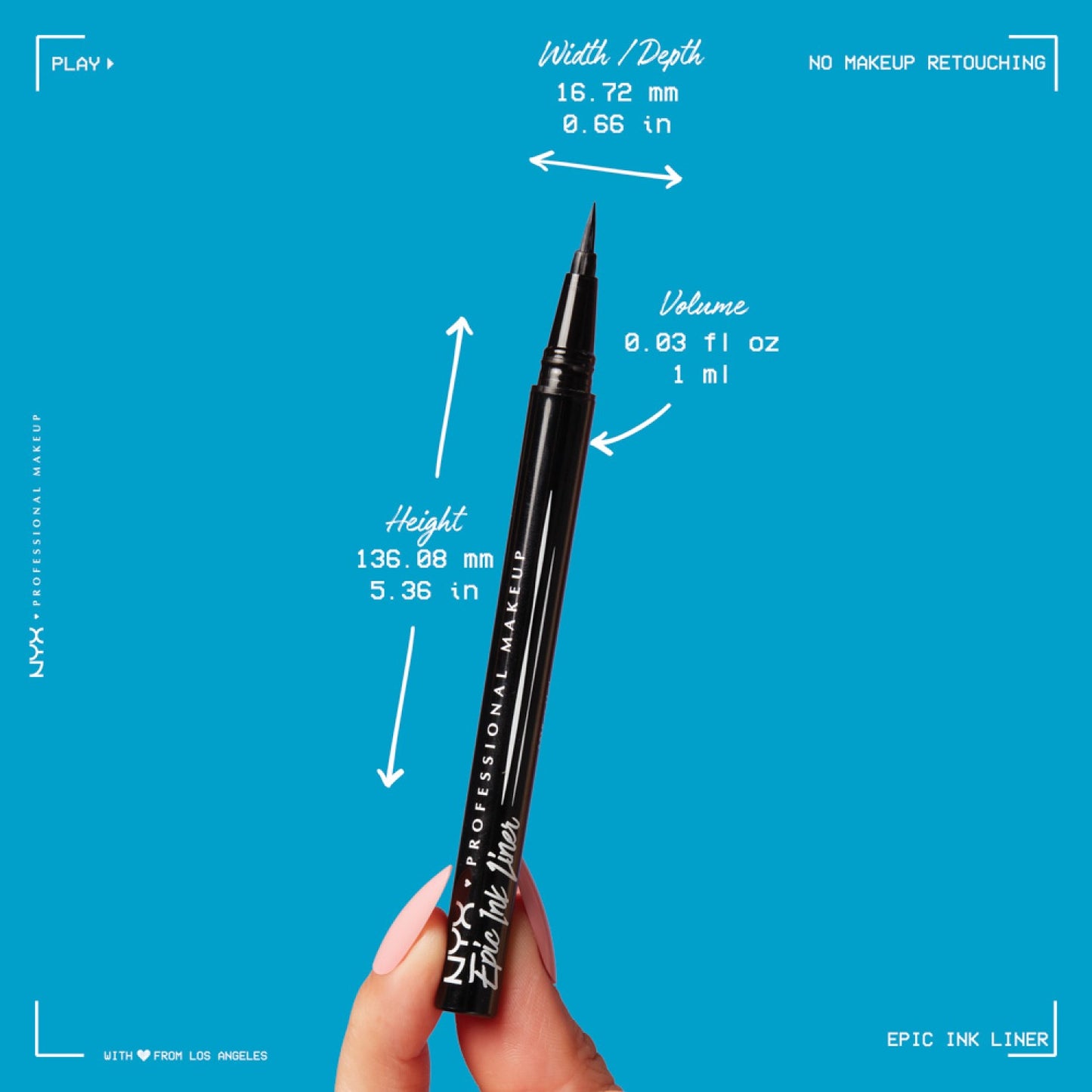NYX Epic Ink Liner - Black