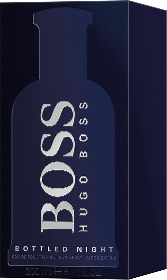 Hugo Boss Bottled Night Perfume for Men Eau De Toilette 200ML