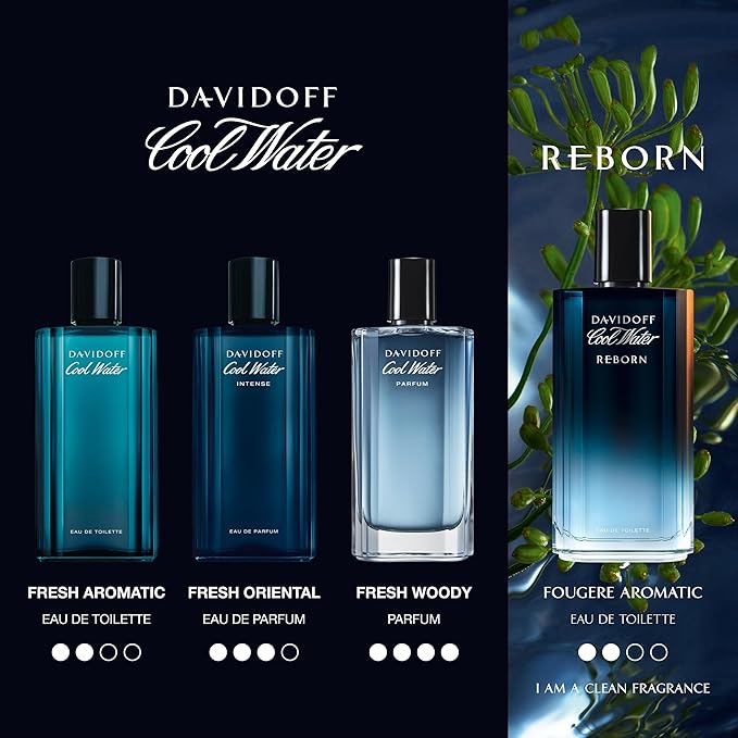 Davidoff Cool Water Intense Perfume for Men Eau De Parfum 125ML