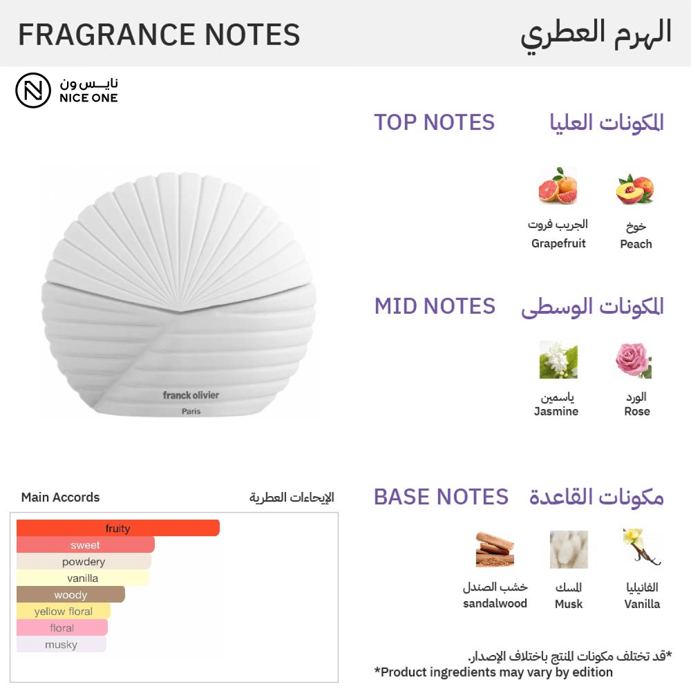 Franck Olivier Franck Olivier For Women - Eau De Perfum